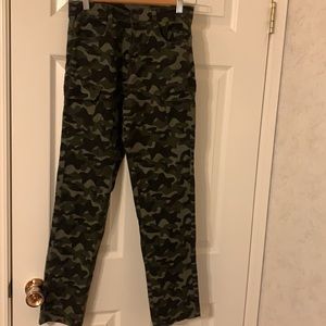 Billywear 💯 cotton boys green camo pants